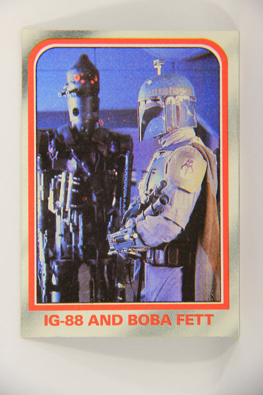 Star Wars Empire Strikes Back Trading Card #75 IG-88 And Boba Fett ENG Topps L020229