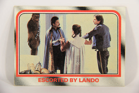 Star Wars The Empire Strikes Back Trading Card #85 Escorted By Lando ENG Topps L020237