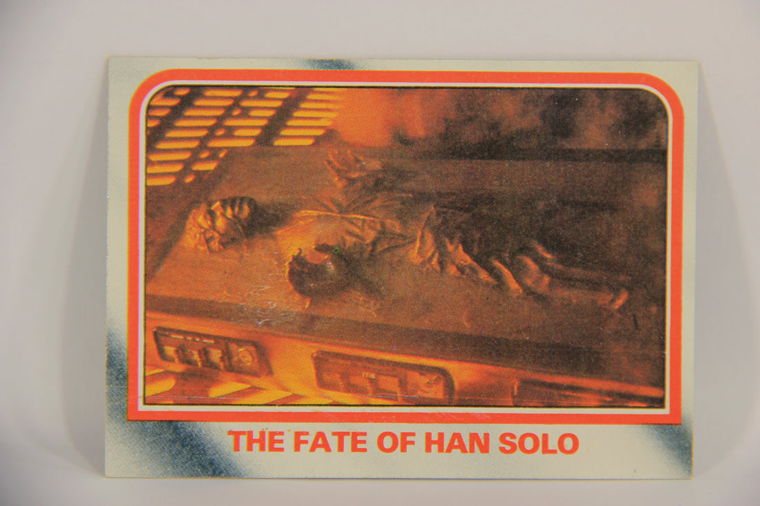 Star Wars Empire Strikes Back Trading Card #97 The Fate Of Han Solo ENG Topps L020246