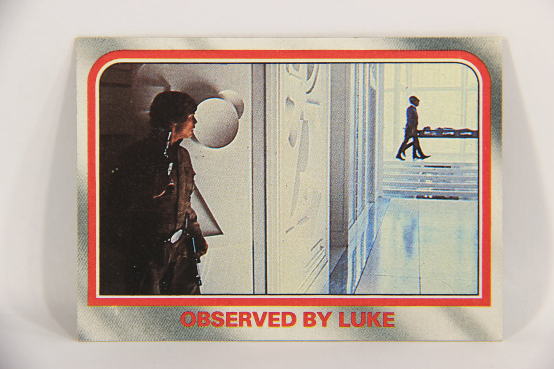 Star Wars Empire Strikes Back Trading Card #99 Observed By Luke ENG Topps L020248