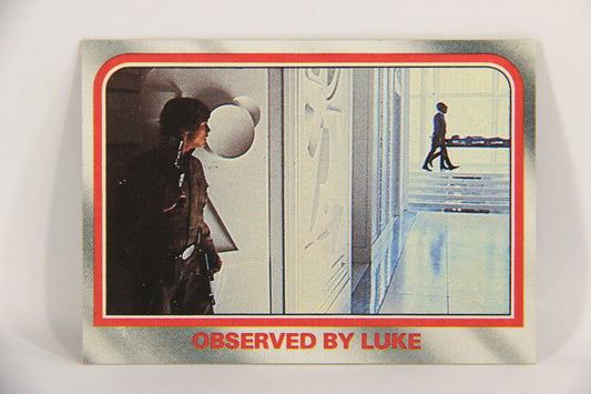 Star Wars Empire Strikes Back Trading Card #99 Observed By Luke ENG Topps L020248
