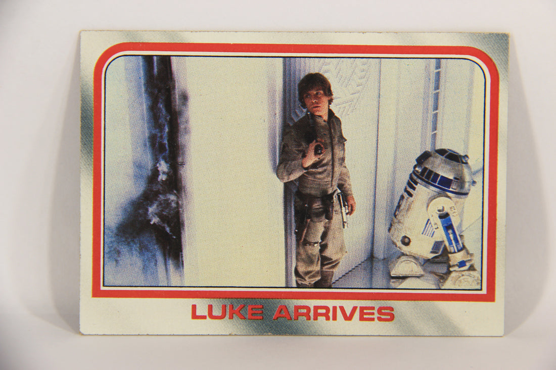 Star Wars Empire Strikes Back Trading Card #100 Luke Arrives ENG Topps L020249