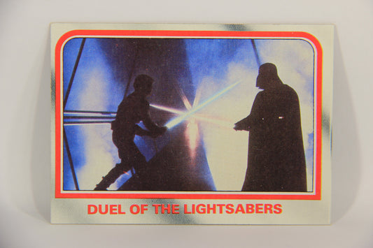 Star Wars Empire Strikes Back Card #107 Duel Of The Lightsabers ENG Topps L020254