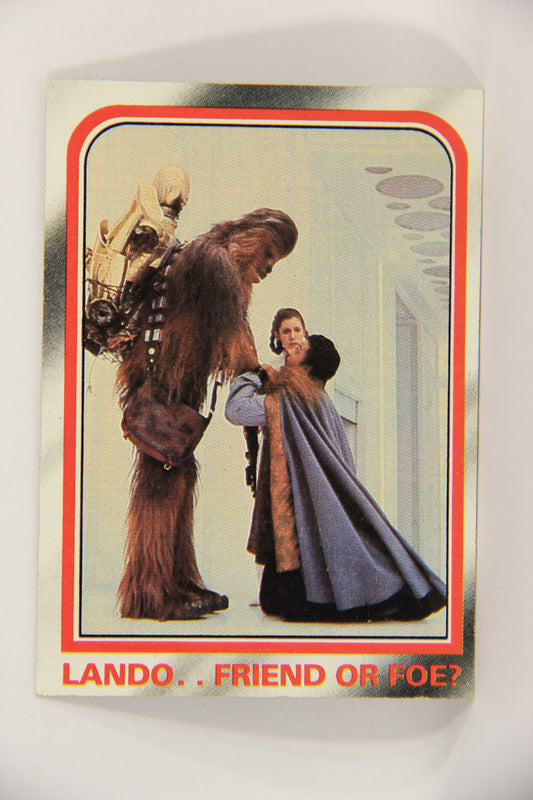 Star Wars Empire Strikes Back Trading Card #109 Lando Friend Or Foe ENG Topps L020256