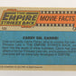 Star Wars Empire Strikes Back Trading Card #122 Darth Vader ENG Topps L020267