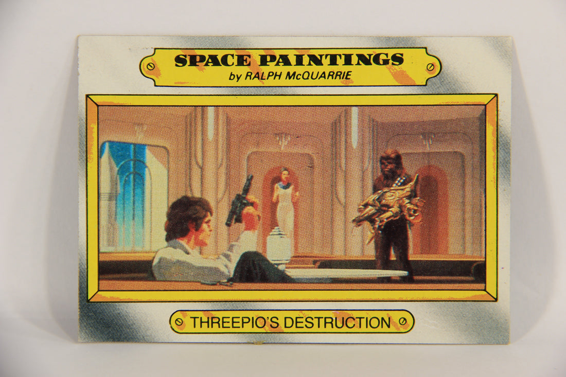 Star Wars Empire Strikes Back Trading Card #126 Threepio's Destruction ENG Topps L020269