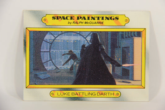 Star Wars Empire Strikes Back Trading Card #127 Luke Battling Darth ENG Topps L020270