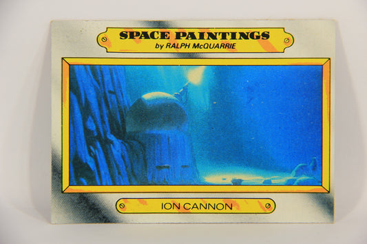 Star Wars Empire Strikes Back 1980 Trading Card #130 Ion Cannon ENG Topps L020273