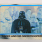 Star Wars Empire Strikes Back Card #165 Vader And His Snowtroopers ENG Topps L020278