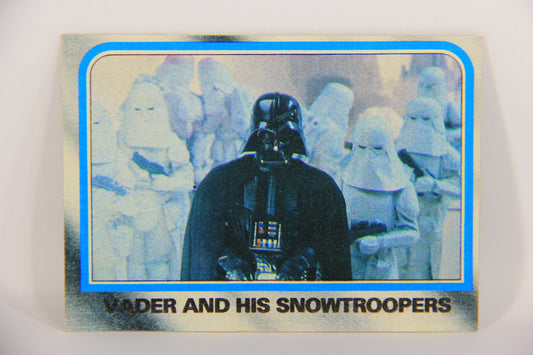 Star Wars Empire Strikes Back Card #165 Vader And His Snowtroopers ENG Topps L020278