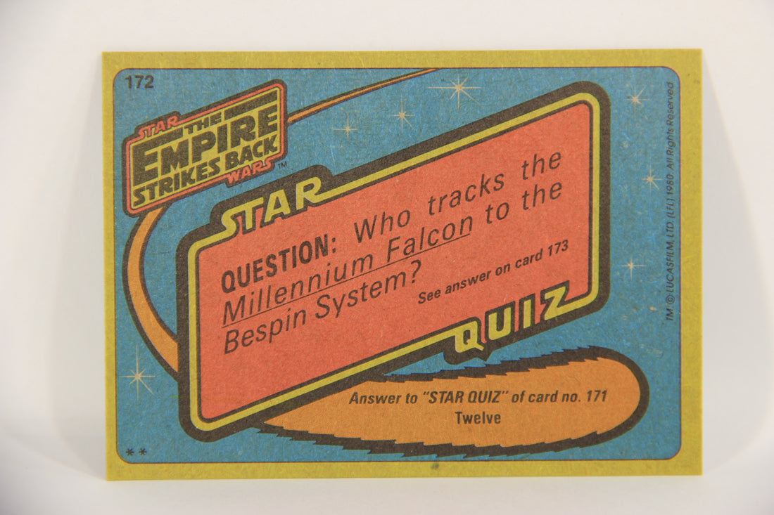 Star Wars Empire Strikes Back Card #172 An Overworked Wookiee ENG Topps L020279
