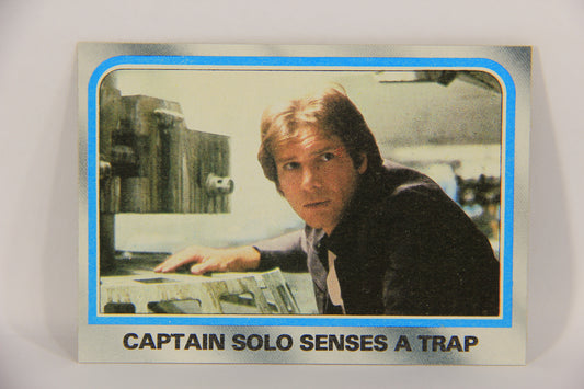 Star Wars Empire Strikes Back Card #243 Captain Solo Senses A Trap ENG Topps L020287