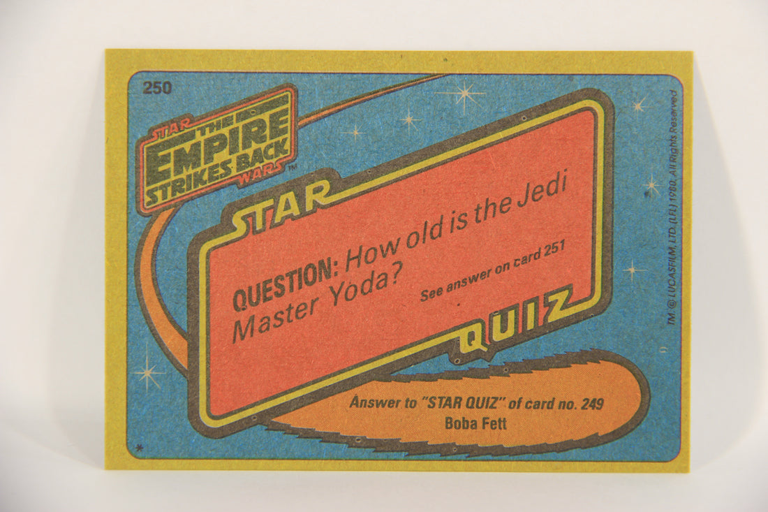 Star Wars Empire Strikes Back Trading Card #250 Stormtrooper Battle ENG Topps L020288