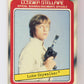 Star Wars Empire Strikes Back Trading Card #2 Luke Skywalker FR-ENG OPC L020294