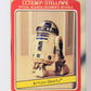 Star Wars Empire Strikes Back 1980 Trading Card #7 Artoo-Deetoo FR-ENG OPC L020298