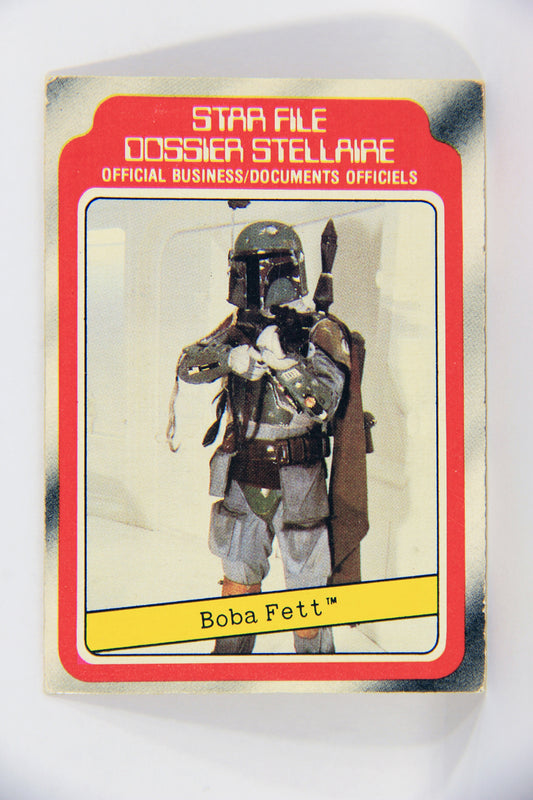 Star Wars The Empire Strikes Back Trading Card #11 Boba Fett FR-ENG OPC L020301