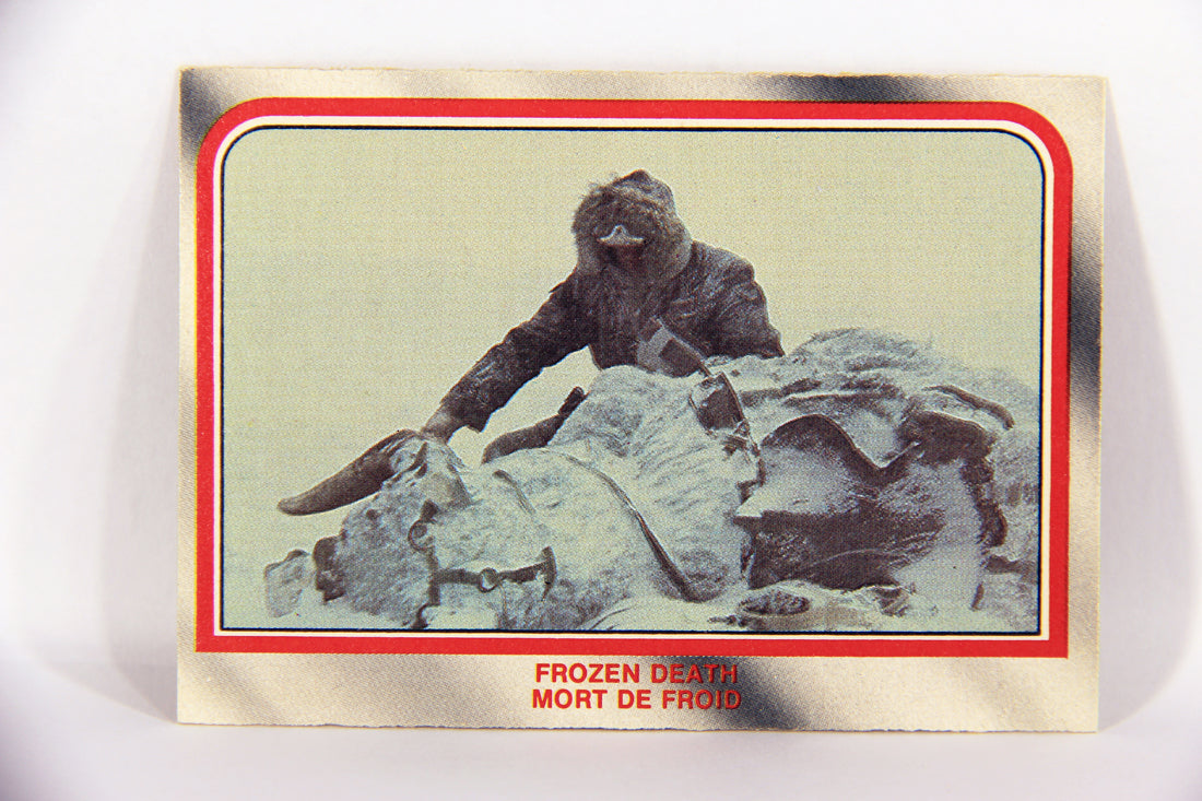 Star Wars Empire Strikes Back 1980 Trading Card #24 Frozen Death FR-ENG OPC L020313