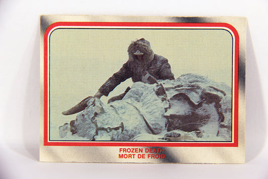 Star Wars Empire Strikes Back 1980 Trading Card #24 Frozen Death FR-ENG OPC L020313