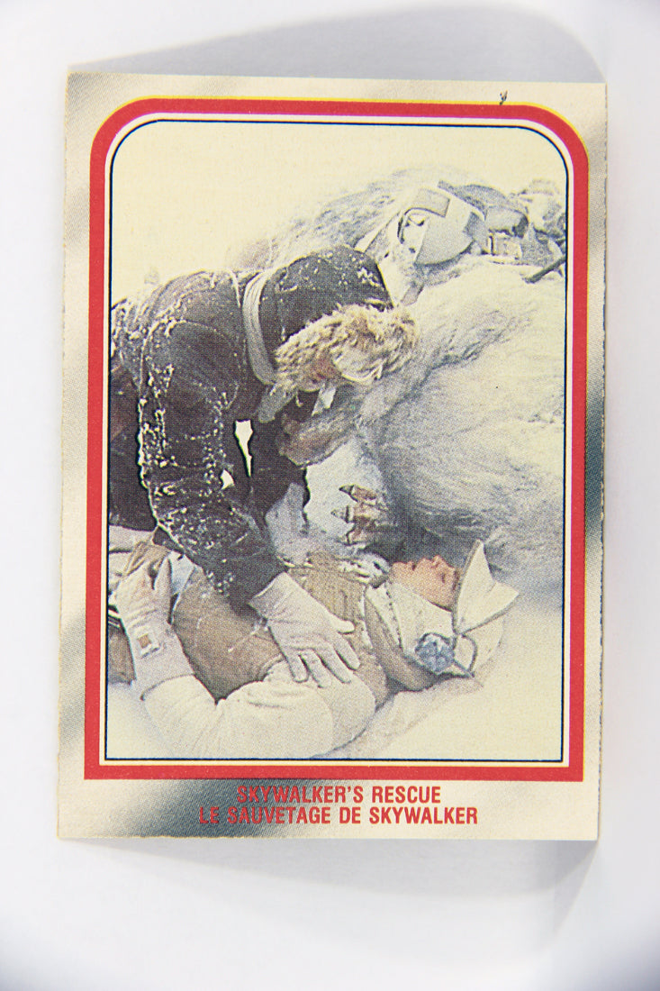 Star Wars Empire Strikes Back 1980 Card #25 Skywalker's Rescue FR-ENG OPC L020314