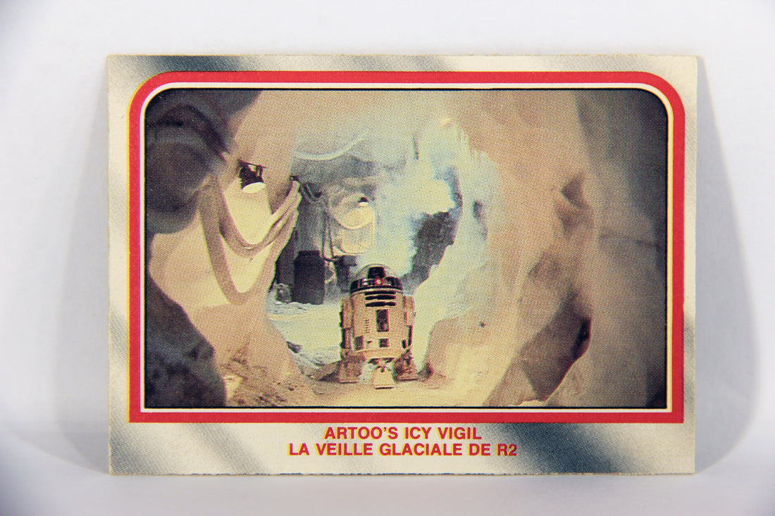 Star Wars Empire Strikes Back 1980 Trading Card #29 Artoo's Icy Vigil FR-ENG OPC L020318