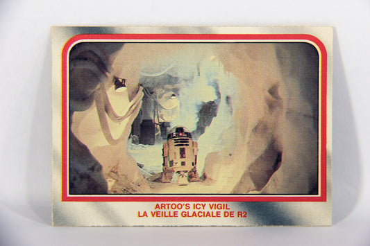Star Wars Empire Strikes Back 1980 Trading Card #29 Artoo's Icy Vigil FR-ENG OPC L020318