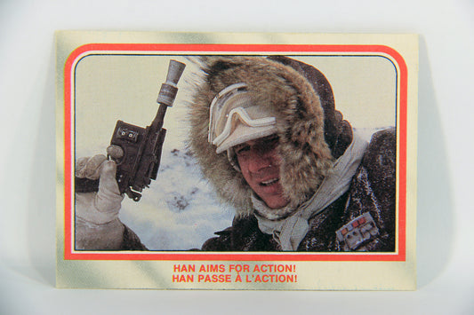 Star Wars Empire Strikes Back Trading Card #32 Han Aims For Action FR-ENG OPC L020321