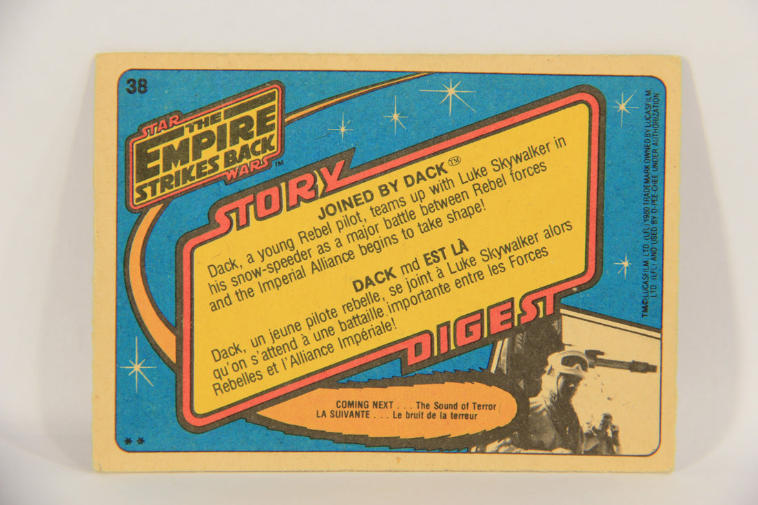 Star Wars Empire Strikes Back Trading Card #38 Joined By Dack FR-ENG OPC L020327