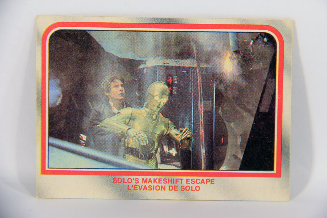 Star Wars Empire Strikes Back 1980 Card #48 Solo's Makeshift Escape FR-ENG OPC L020334