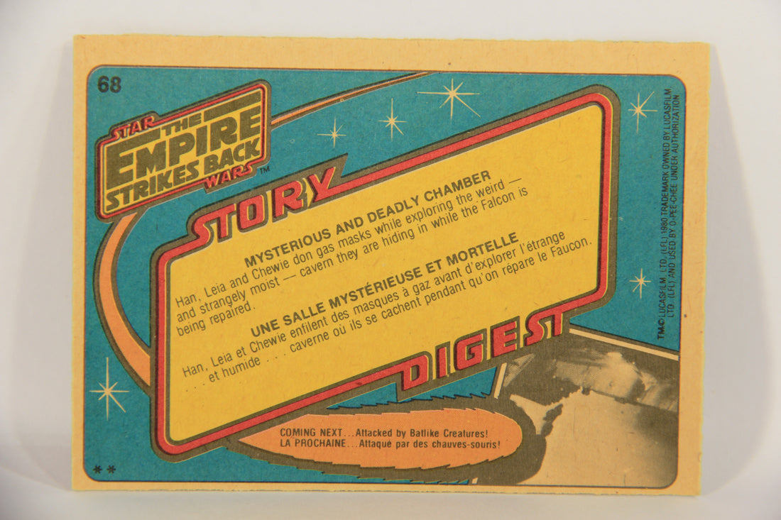 Star Wars Empire Strikes Back Card #68 Mysterious And Deadly Chamber FR-ENG OPC L020350
