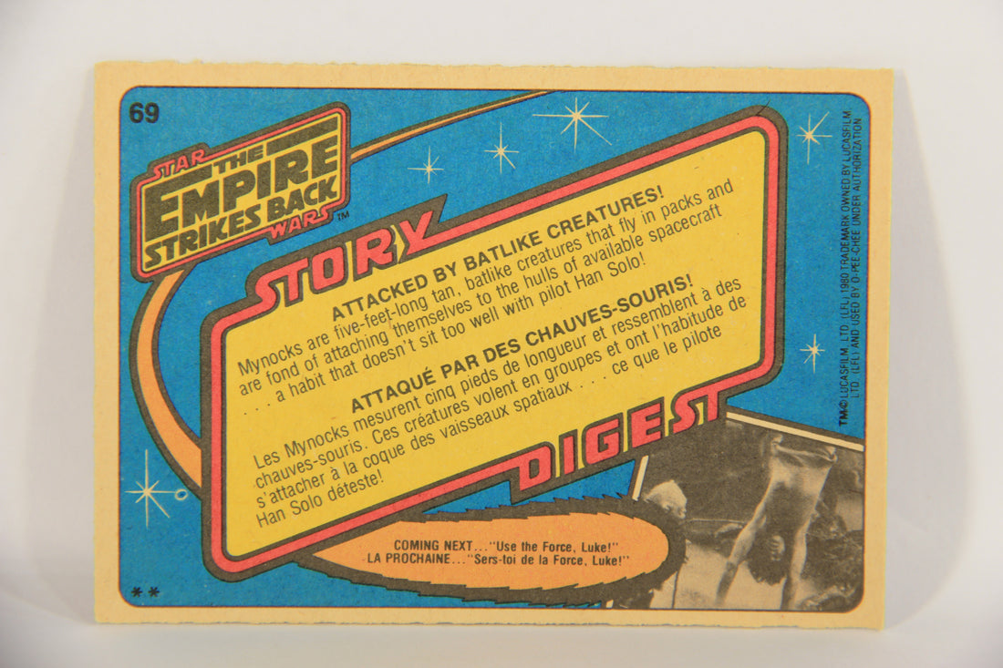 Star Wars Empire Strikes Back Card #69 Attacked By Batlike Creatures FR-ENG OPC L020351
