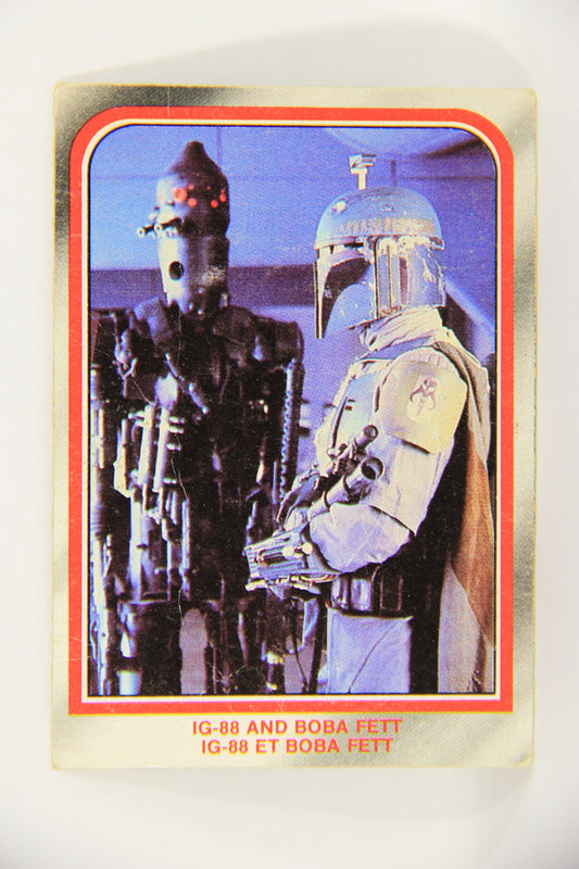 Star Wars Empire Strikes Back Trading Card #75 IG-88 And Boba Fett FR-ENG OPC L020356