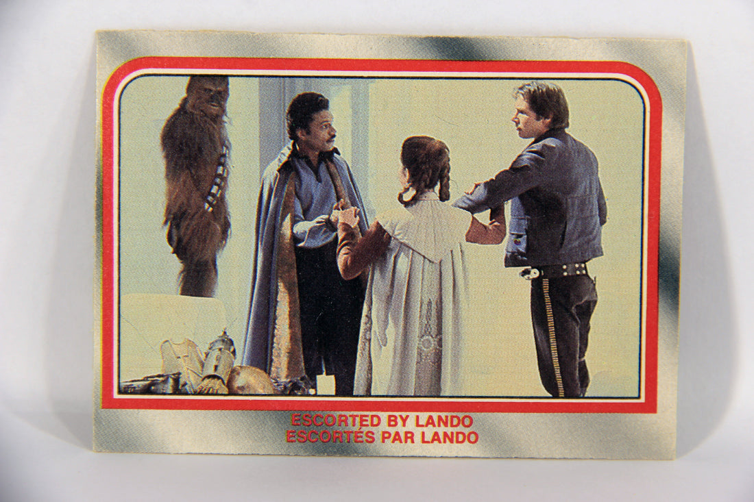 Star Wars The Empire Strikes Back Card #85 Escorted By Lando FR-ENG OPC L020365