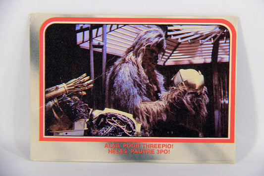 Star Wars Empire Strikes Back Trading Card #89 Alas Poor Threepio FR-ENG OPC L020368
