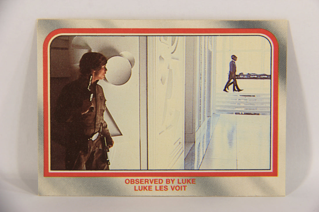 Star Wars Empire Strikes Back Trading Card #99 Observed By Luke FR-ENG OPC L020377