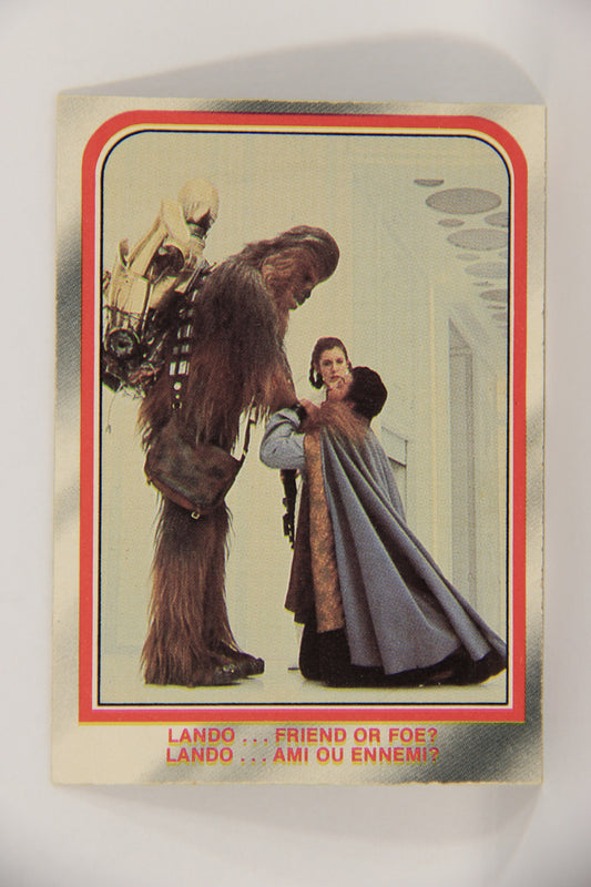 Star Wars Empire Strikes Back Trading Card #109 Lando Friend Or Foe FR-ENG OPC L020387