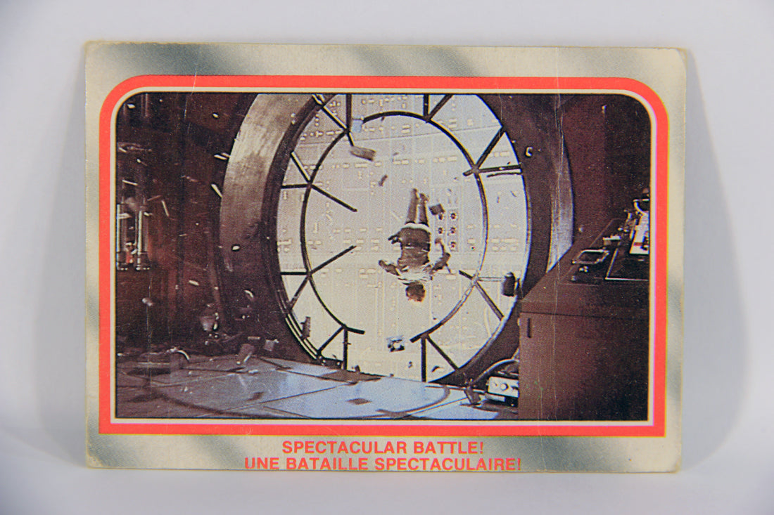 Star Wars Empire Strikes Back Card #113 Spectacular Battle FR-ENG Miscut OPC L020391