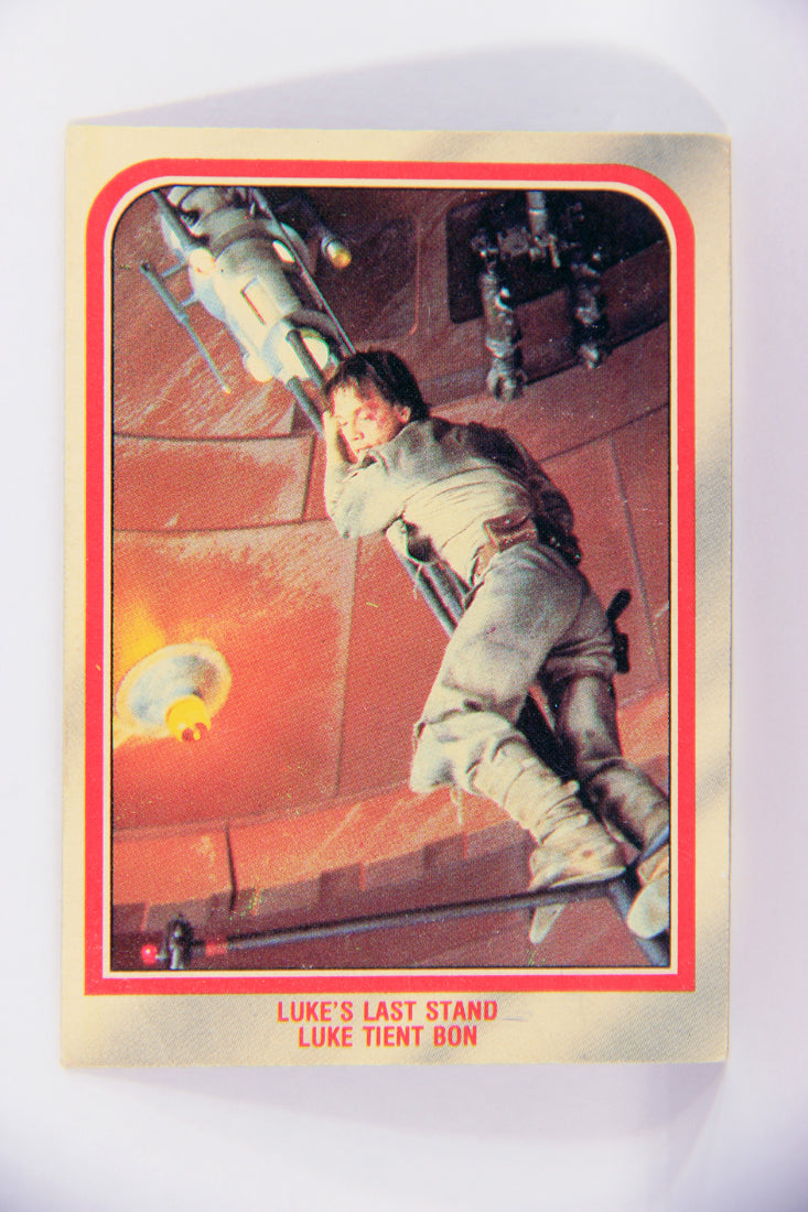 Star Wars Empire Strikes Back Trading Card #116 Luke's Last Stand FR-ENG OPC L020393