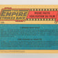 Star Wars Empire Strikes Back Trading Card #124 Cloud City FR-ENG OPC L020399