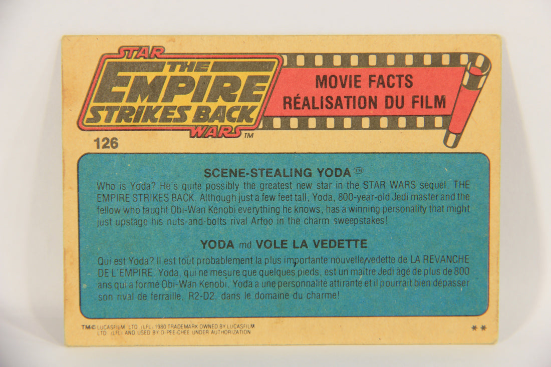 Star Wars Empire Strikes Back Card #126 Threepio's Destruction FR-ENG OPC L020401