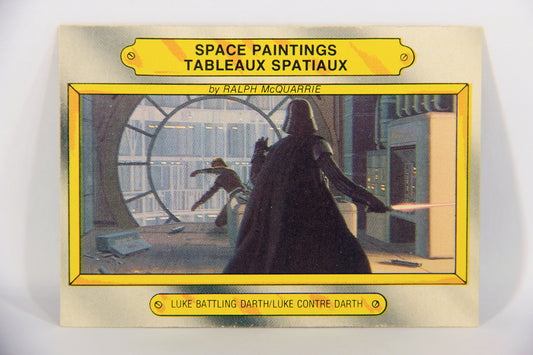 Star Wars Empire Strikes Back Trading Card #127 Luke Battling Darth FR-ENG OPC L020402