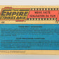 Star Wars Empire Strikes Back 1980 Trading Card #130 Ion Cannon FR-ENG OPC L020404