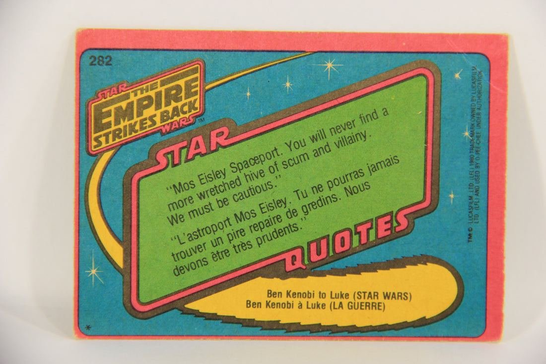 Star Wars Empire Strikes Back Card #282 Imperial Ships Approaching FR-ENG OPC L020421