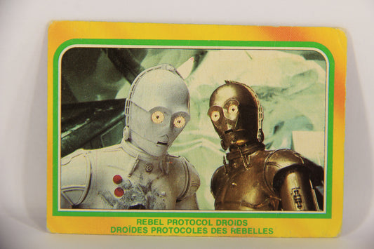 Star Wars Empire Strikes Back Card #285 Rebel Protocol Droids FR-ENG OPC L020424