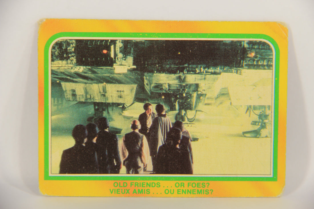 Star Wars Empire Strikes Back Card #294 Old Friends Or Foes FR-ENG O-Pee-Chee L020432