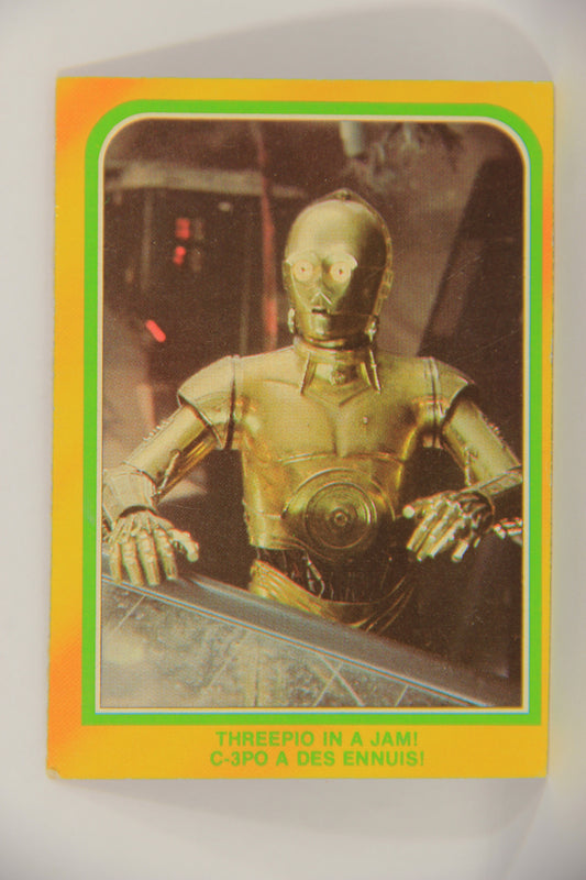 Star Wars Empire Strikes Back 1980 Card #296 Threepio In A Jam FR-ENG OPC L020434