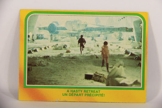 Star Wars Empire Strikes Back 1980 Card #298 A Hasty Retreat FR-ENG OPC L020436
