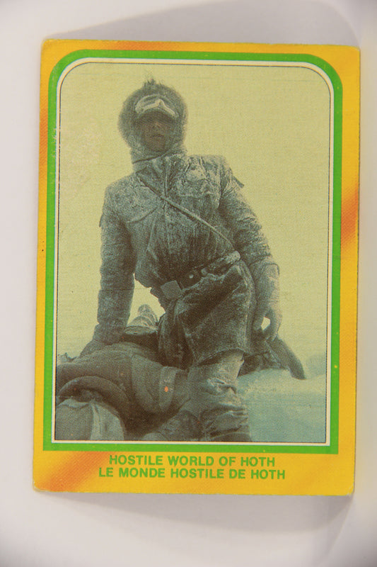 Star Wars Empire Strikes Back 1980 Card #299 Hostile World Of Hoth FR-ENG OPC L020437