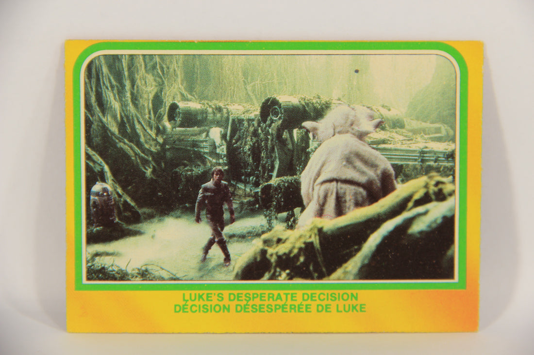 Star Wars The Empire Strikes Back Card #304 Luke's Desperate Decision OPC L020442