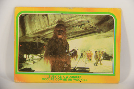 Star Wars Empire Strikes Back Trading Card #306 Busy As A Wookiee FR-ENG OPC L020444