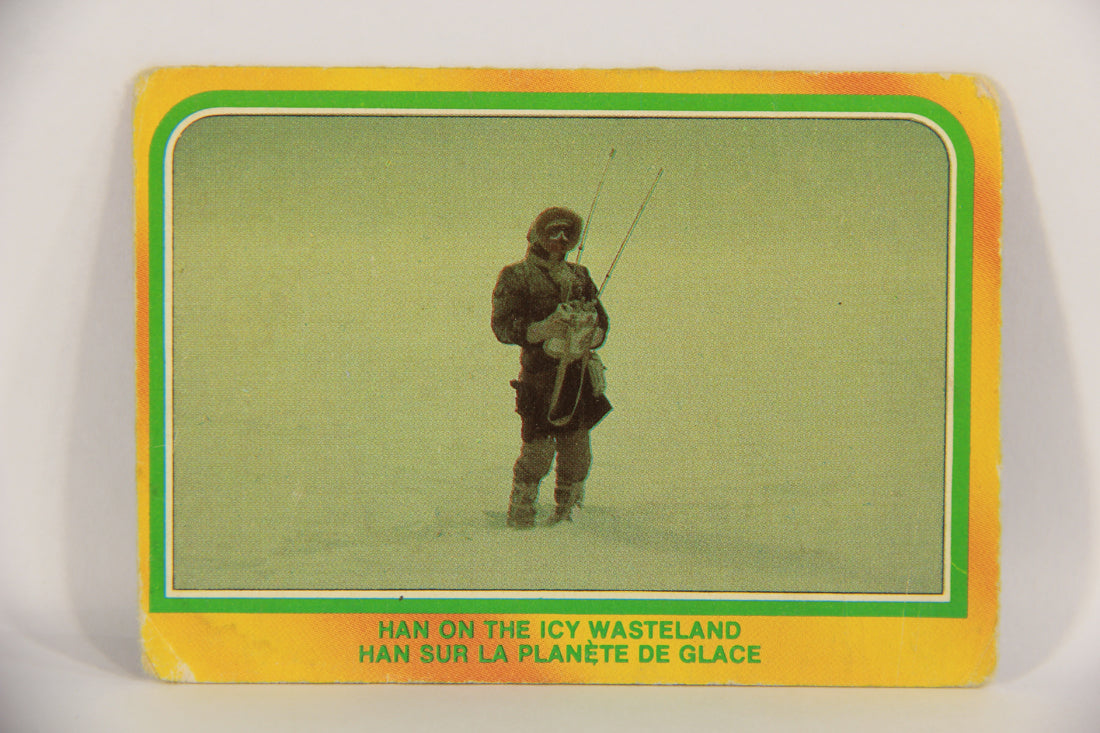 Star Wars Empire Strikes Back 1980 Card #310 Han On The Icy Wasteland OPC L020448